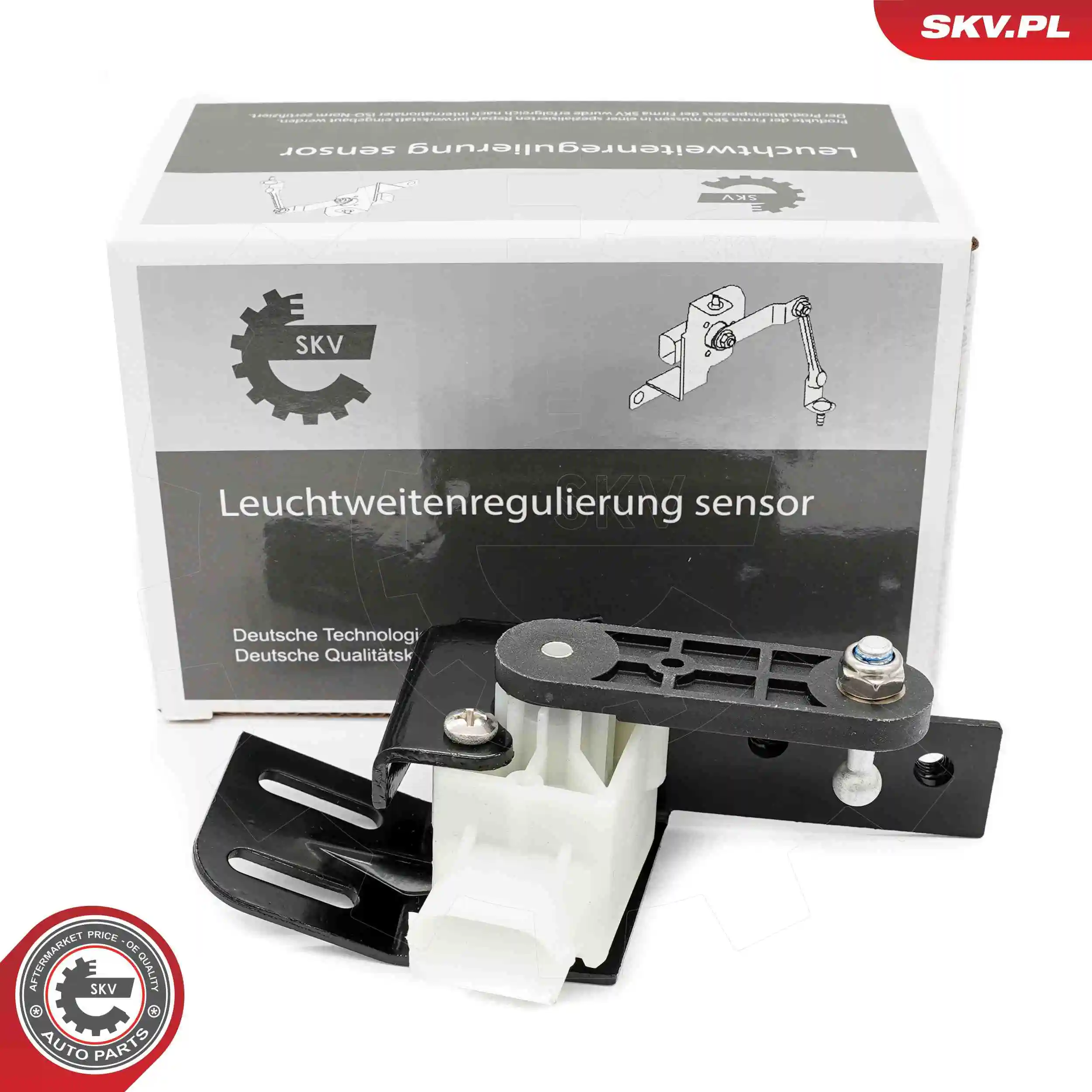 Sensor, headlight levelling